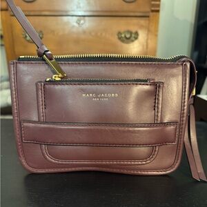 Marc Jacobs Madison Leather Crossbody Bag - rubino